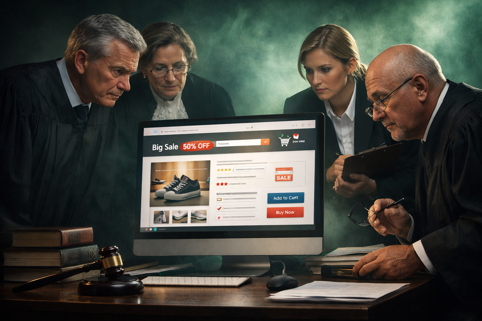 Legally compliant online store